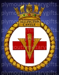 HMS Allington Castle Magnet